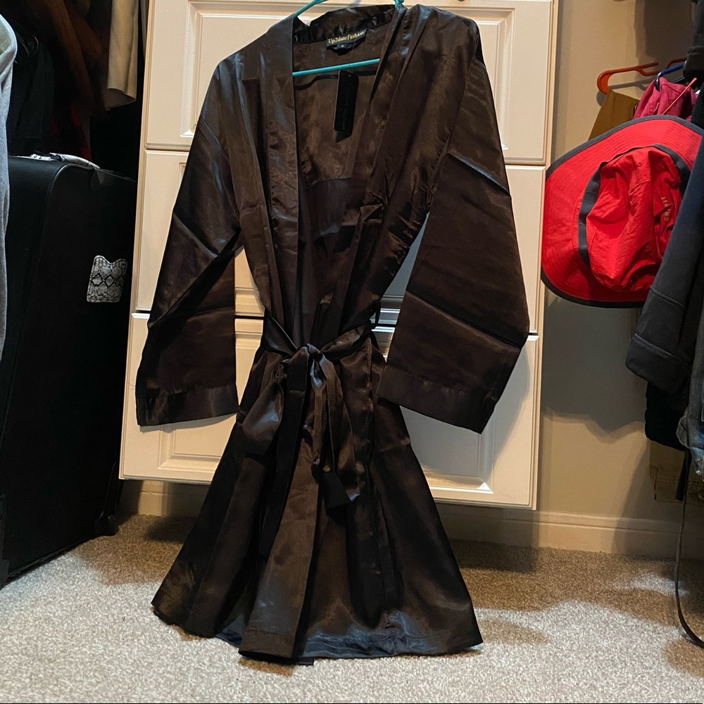 Silk robe
